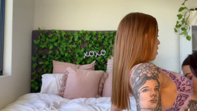 Jade Hutchison & Karol Rosado's Lesbian Sextape