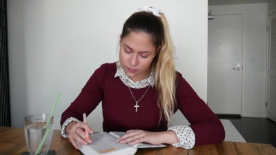 AshleyAlban gets hot in a joy