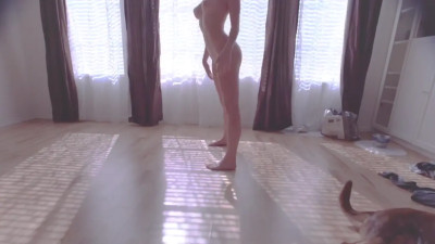 Gillian Barnes Shows Her Flexibility