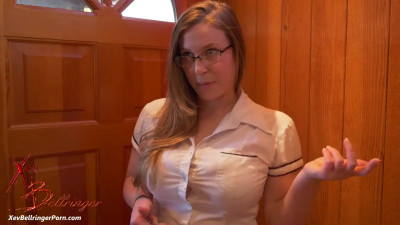 Xev Bellringer Plays Simon Says And Drills Herself