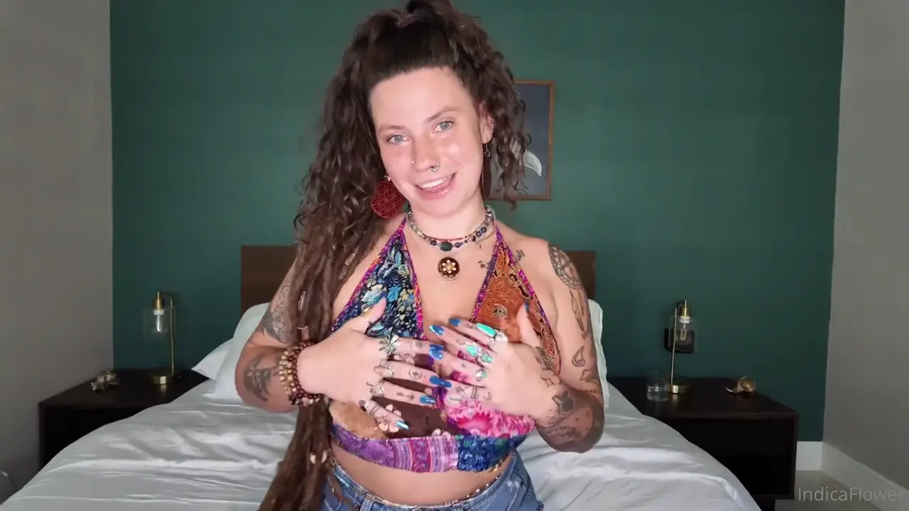 Indica Flower Pleases Her BF's Cock - ePornLeak