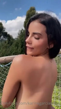 Karina Garcia Shows Her Naked Body In The Pool