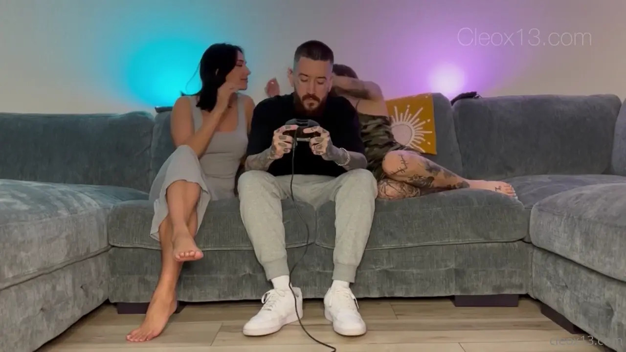 Cleopatra Westbrook And Angelashotseat Feast On A Cock - ePornLeak