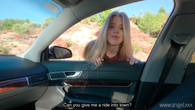 Daria Angel Asks For A Ride And Gets Fucked