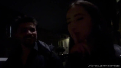 Hellomoonli Gets Fucked by Her Tinder Match After Dinner