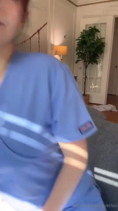 Horny Nurse Laci Witton Fucks Her Dildo - ePornLeak