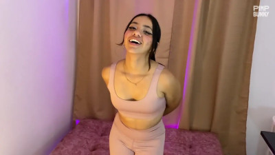 CatalinaSantaAna Shoves A Dildo Up Her Ass