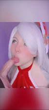 Steph Min Sits On A Dildo