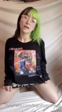 Art Hoe Called Big Titty Goth Egg Masturbates Like Crazy