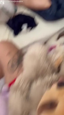 Lana Michaels Puts Condom On A Cock