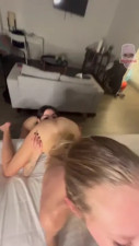 Badbarbiepriv Having A Threesome With A BBC Cock
