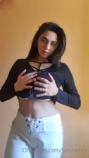 Luna Love Taking Out Her Big Tits