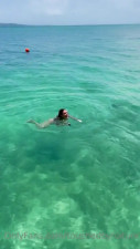 Touched By Nature Swimming Nude