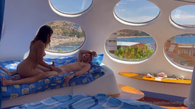 Touched By Nature Has Sex In A Futuristic Room