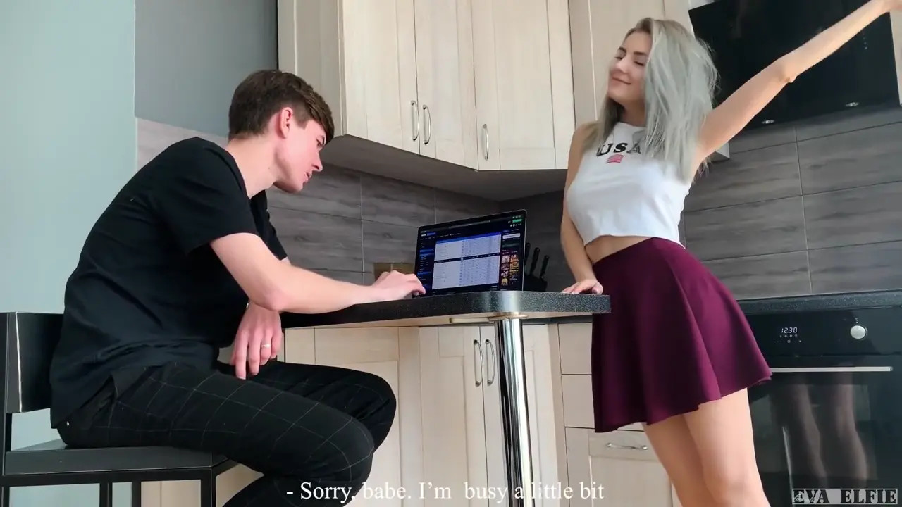 Bad Girl Eva Elfie Gets Fucked Behind Her Boyfriend's Back - ePornLeak