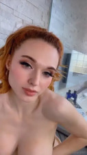 Steamy Showers Make Amouranth So Horny She Rides A Dildo