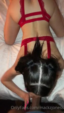Mackenzie Jones Begs For Her Man's Cum As She Sucks Him Off