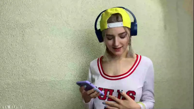 Schoolgirl Eva Elfie Sucks Her Boyfriend's Thick Cock