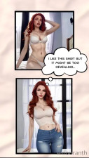 Comic Book Hoe Amouranth Gives A BJ And Gets Rammed In Doggy