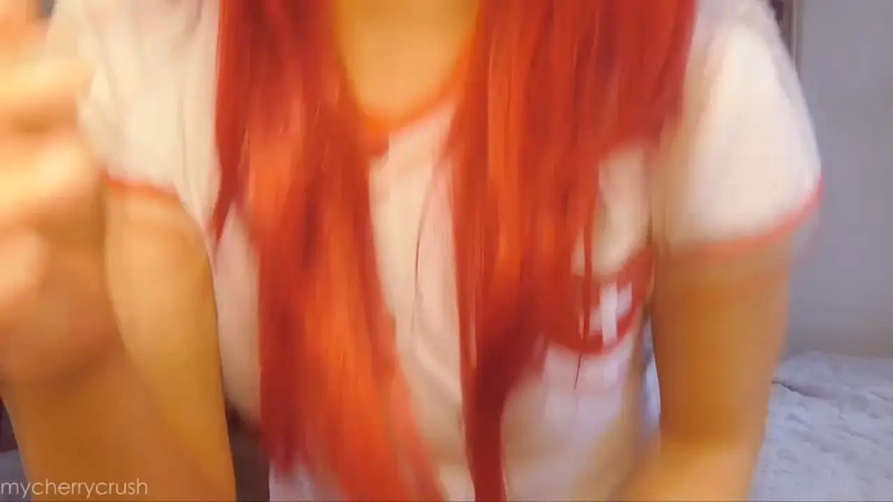 Nasty Nurse Cherrycrush Stuffs Her Pussy With A Glass Dildo - ePornLeak