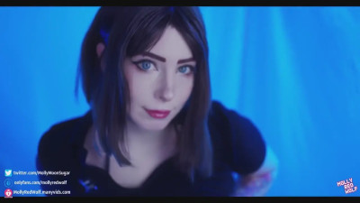 MollyRedWolf's Fans Make Her Fuck A Sex Machine And Cum