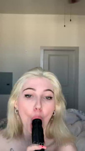 Lexi Frenchteen [ lexiteen ] - Balls are full … 🥛🥛 I need someone to help release them 😜