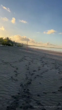 Karol Rosado Has Outdoor Sex On The Beach