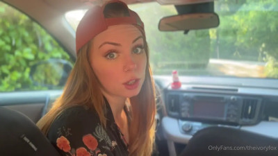 Ivory Fox Has Her Tights Ripped And Gets Fucked In A Car