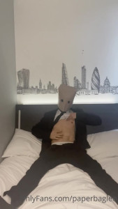 Paper Bag Leo [ paperbagleo ] - all I need now is a waffle/pancake but I'm too lazy to cook anymore