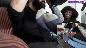 footpunkz - Oiled up piggy  Plumping up with every bite   ice cream diet day 6