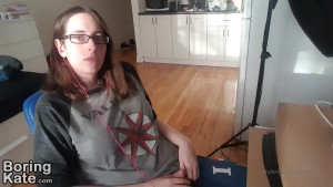 BoringKate - Definitely want to get spanked harder than this