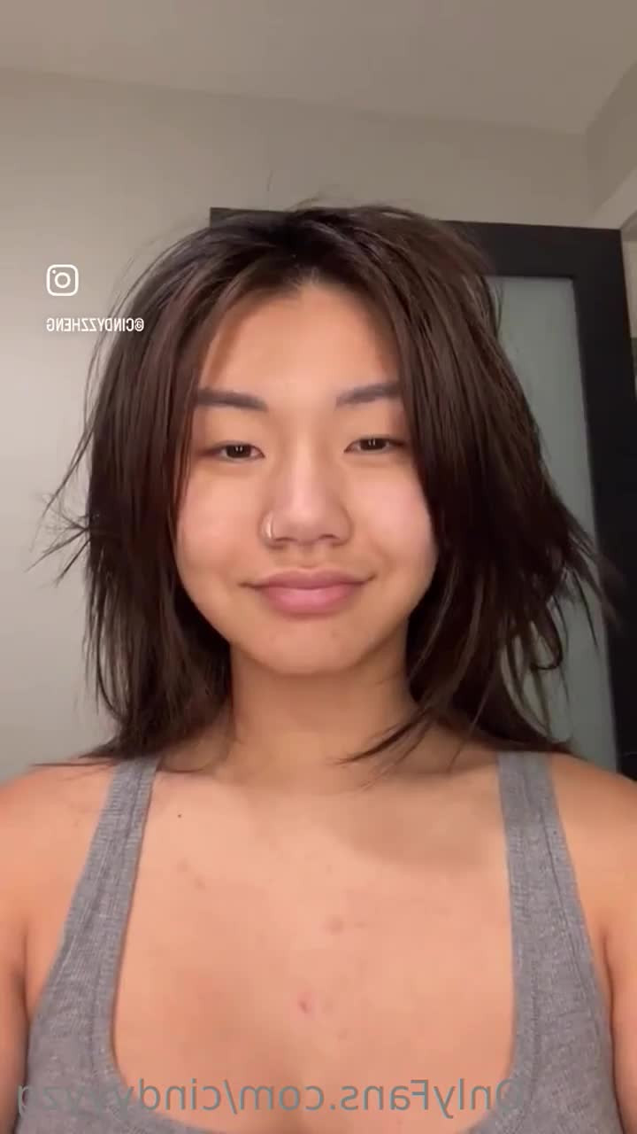 Cindy Zheng [ cindyyyzg ] - Do you like this better on or off? 😛 - ePornLeak