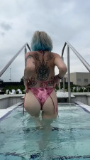 Luminatria_Vip Looks Hotter In Her Pink Bikini