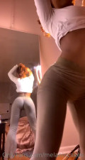 Melanincakes Twerking Her Big Ass In The Mirror