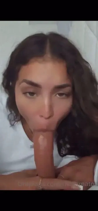 Thalia Matos Practices A Blowjob With A Dildo - ePornLeak