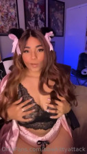 Bbwkittyattack Does A Cute Tease In Furry Lingerie