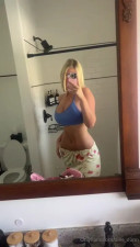 Allie_Dunn Sexy Mirror Selfie