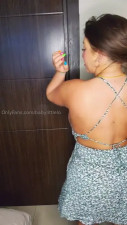 Babylittlelo Seduces In  Skimpy Dress