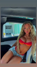 Vannaeinerson Hot In Her Red Bikini