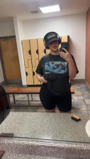 Orc Waifu Shows Off Her Tits After The Gym