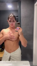 A Peek At Vladigal's Nips Before Shower