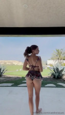 Caddieissues Flaunts In Skimpy Dress
