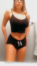 Brontenadine Teasing Her Sexy Figure
