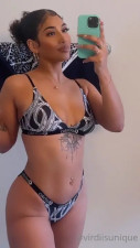 Virdiisunique Flaunts Her Hot Sexy Body