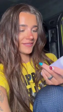 Ari Kytsya Car Masturbation