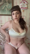 Enticing In A Bra Panty Tease