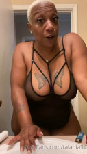 Talahia34 In A Skimpy And Revealing Outfit
