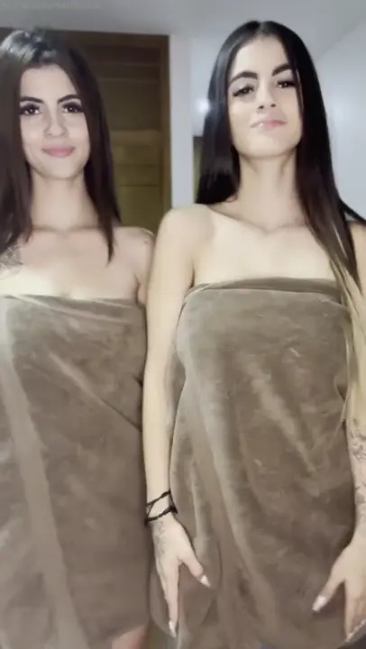 MarinTwins Before Shower Tease - ePornLeak