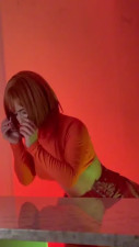 Paito1998 As Velma Cosplay Discovers Dildos