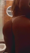 Canedevoto Showing Off Her Ass In Thong